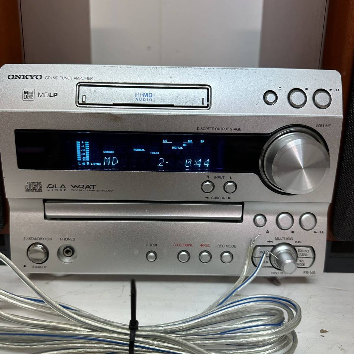 H203* ONKYO CD MD магнитола FR-N9 D-N9 рабочее состояние подтверждено 