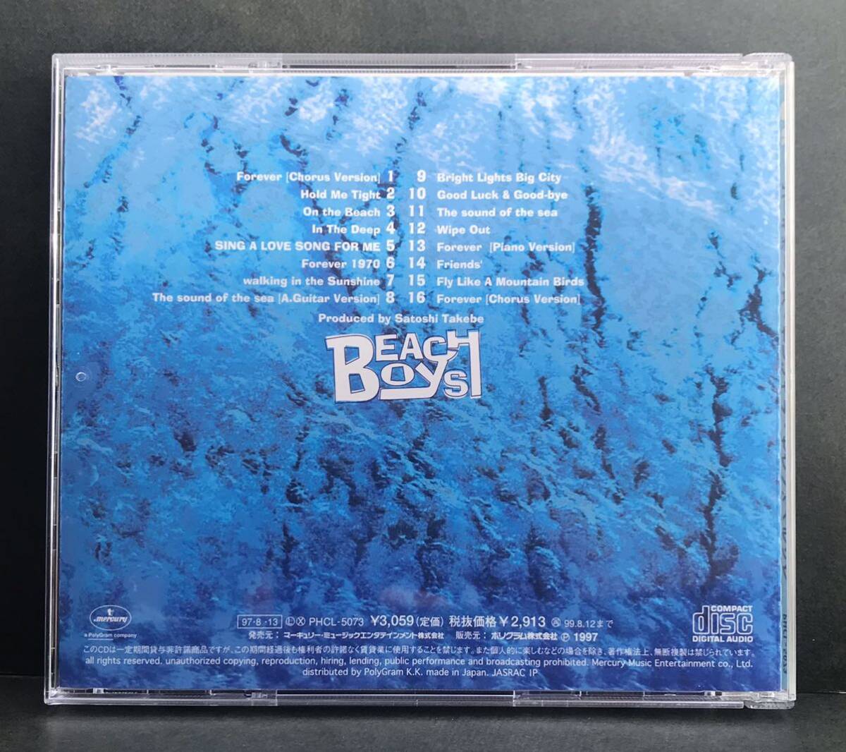  soundtrack CD*[ beach boys ] Fuji tv * soundtrack Sorimachi Takashi Takenouchi Yutaka 