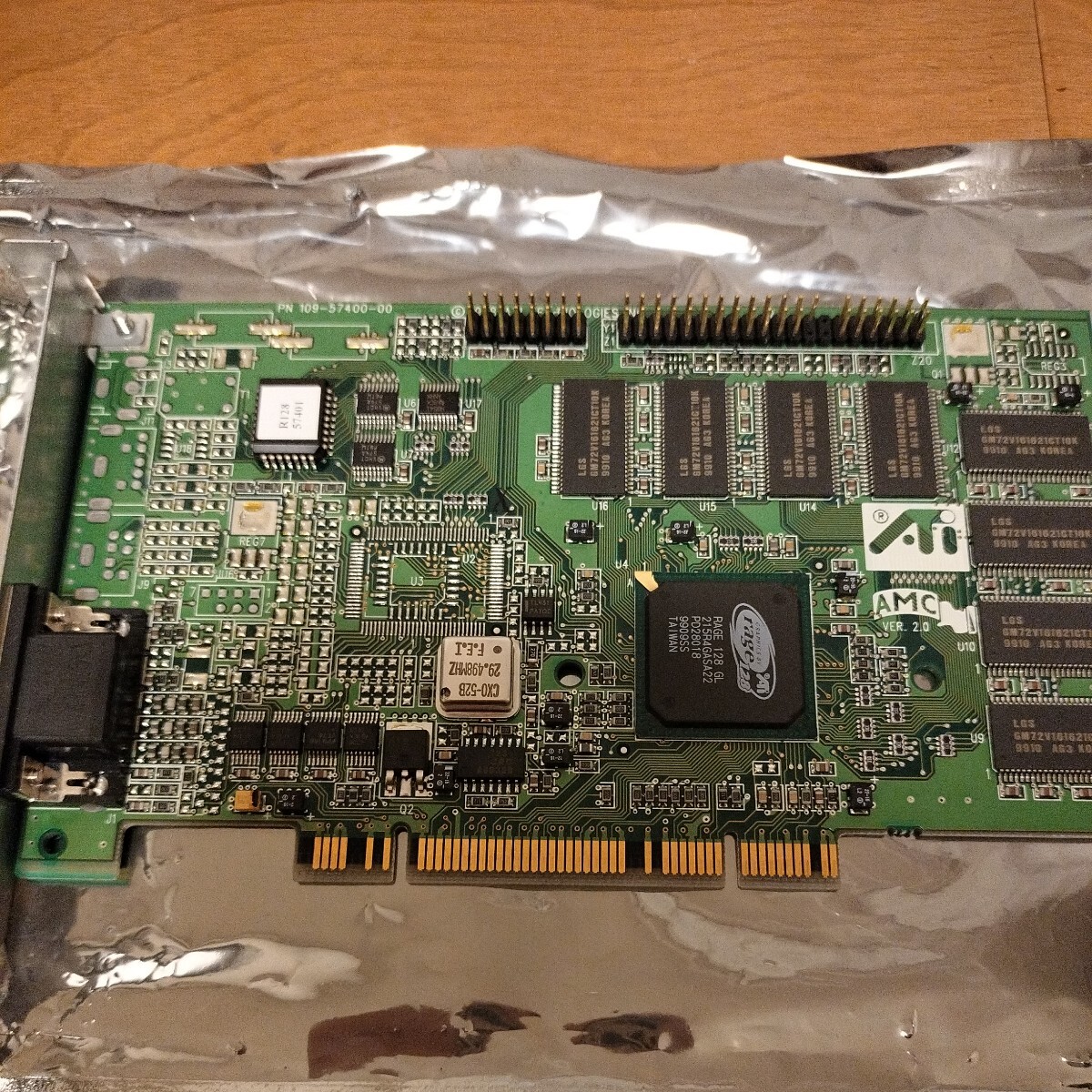 Power Macintosh G4 / PowerMac G3 など用 ビデオカード ATi rage128 PCI 16MB 630-2896 109-57400-00 中古品 ジャンク品の画像5