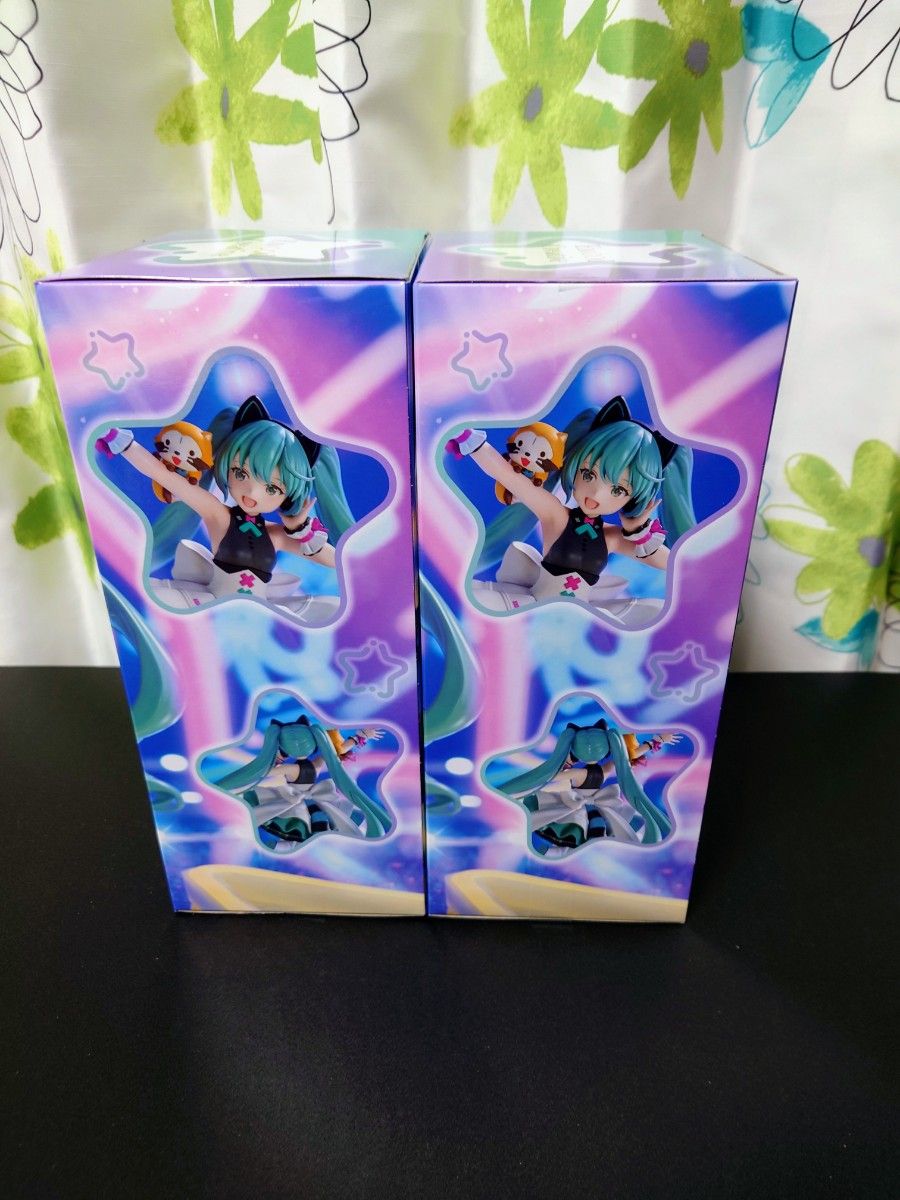 初音ミク × Rascal Exceed Creative Figure -サイバーフューチャー -ラスカル ２個セット♪