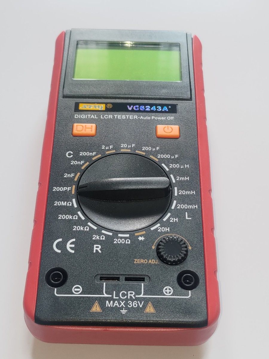 デジタルLCRメーター　VC6243A　コンデンサーやコイルの測定計測に