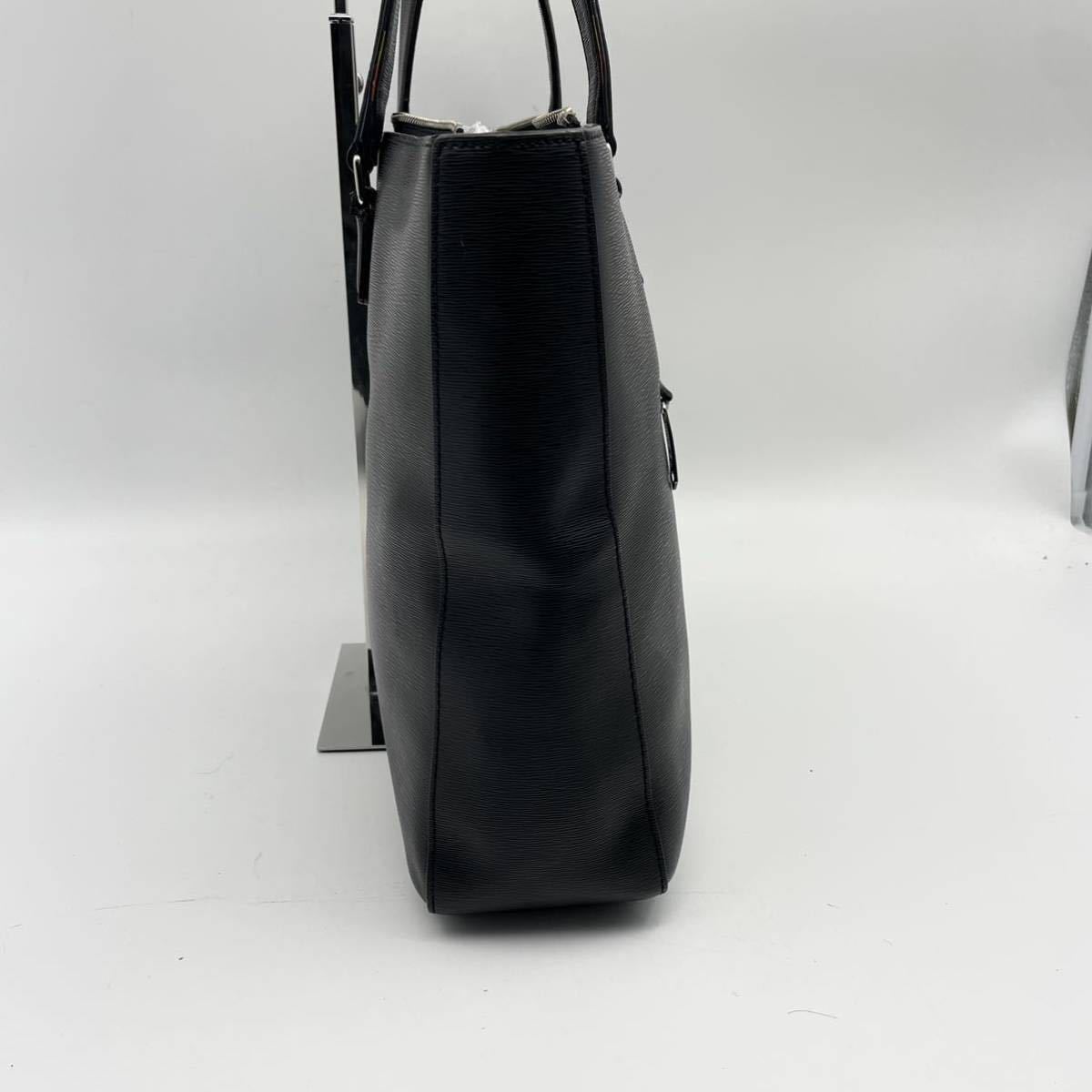 1 jpy start paul smith Paul Smith leather black tote bag business bag crash en Boss men's 