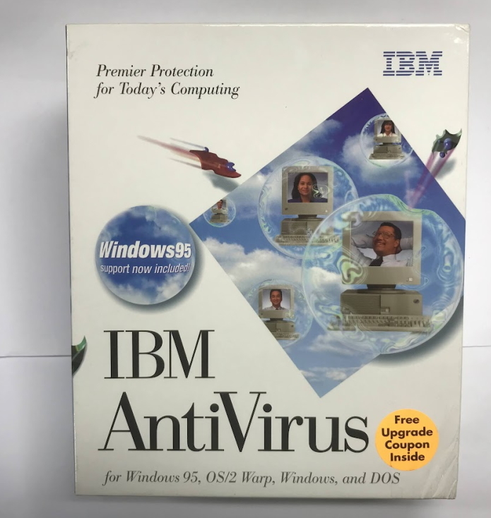 【ジャンク】IBM AntiVirus for OS/2 Worp,DOS,Windows95_画像1