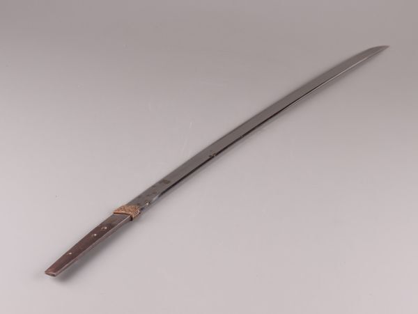 古美術 時代武具 刀 68.6cm 無銘 登録付 白鞘 時代物 極上品 初だし品 C5202の画像3