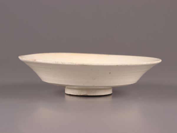 中国古玩 唐物 宋代 定窯 白磁 皿 時代物 極上品 初だし品 C5224の画像4