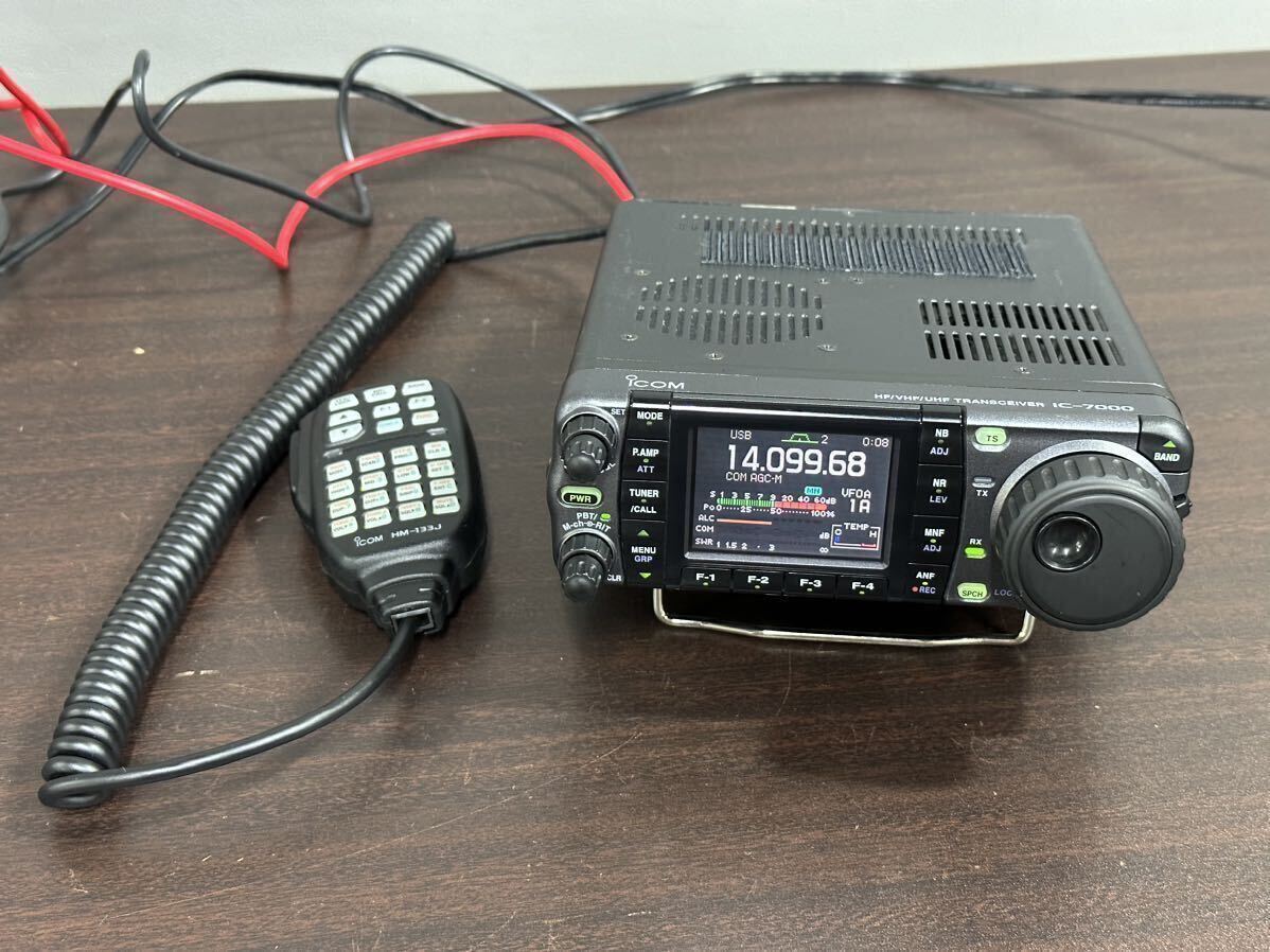 ICOM アイコム IC-7000M オールモードトランシーバー 通電確認済み 現状品_画像1