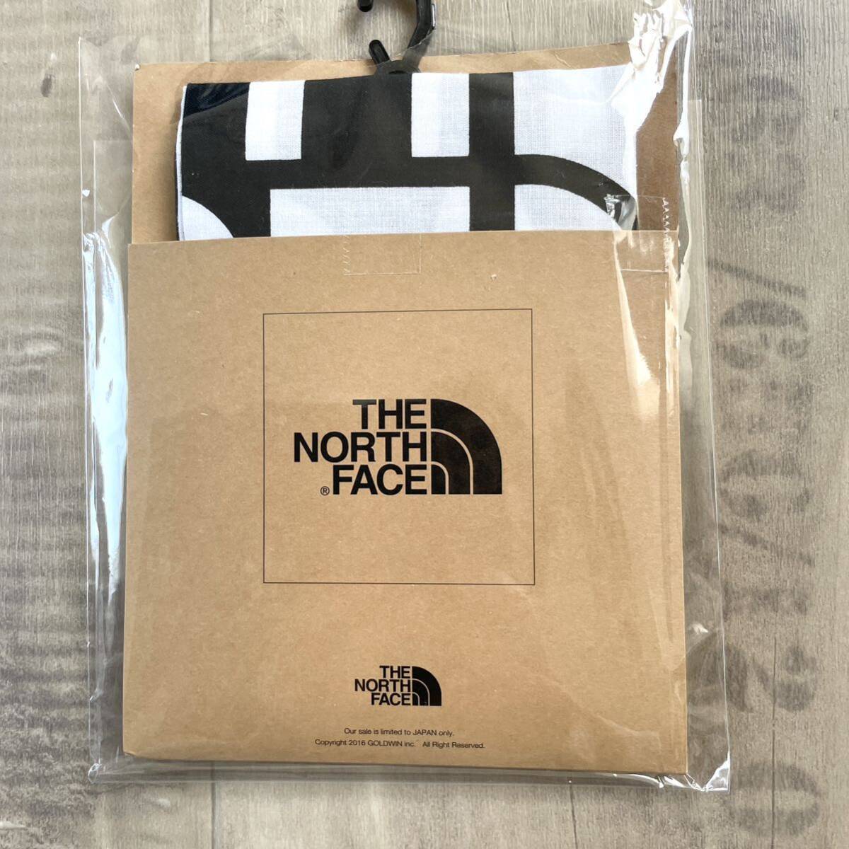 【新品未使用】THE NORTH FACE ザノースフェイス TNF ロゴバンダナ キャンプ スポーツ ユニセックス ブラック 黒_画像7