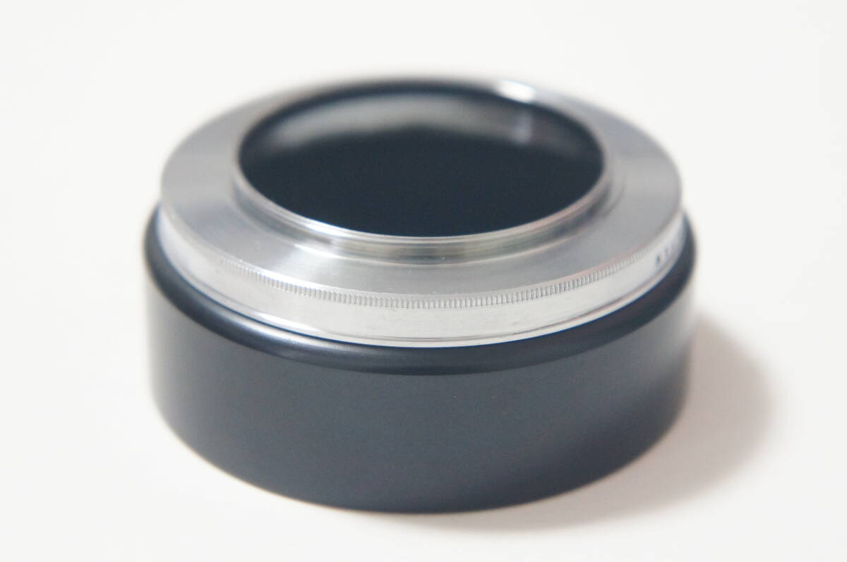 ★美品★[41mm ねじ込み式] Kenko Leica Summarit 50mm F1.5用メタルフード [F2962]_画像5