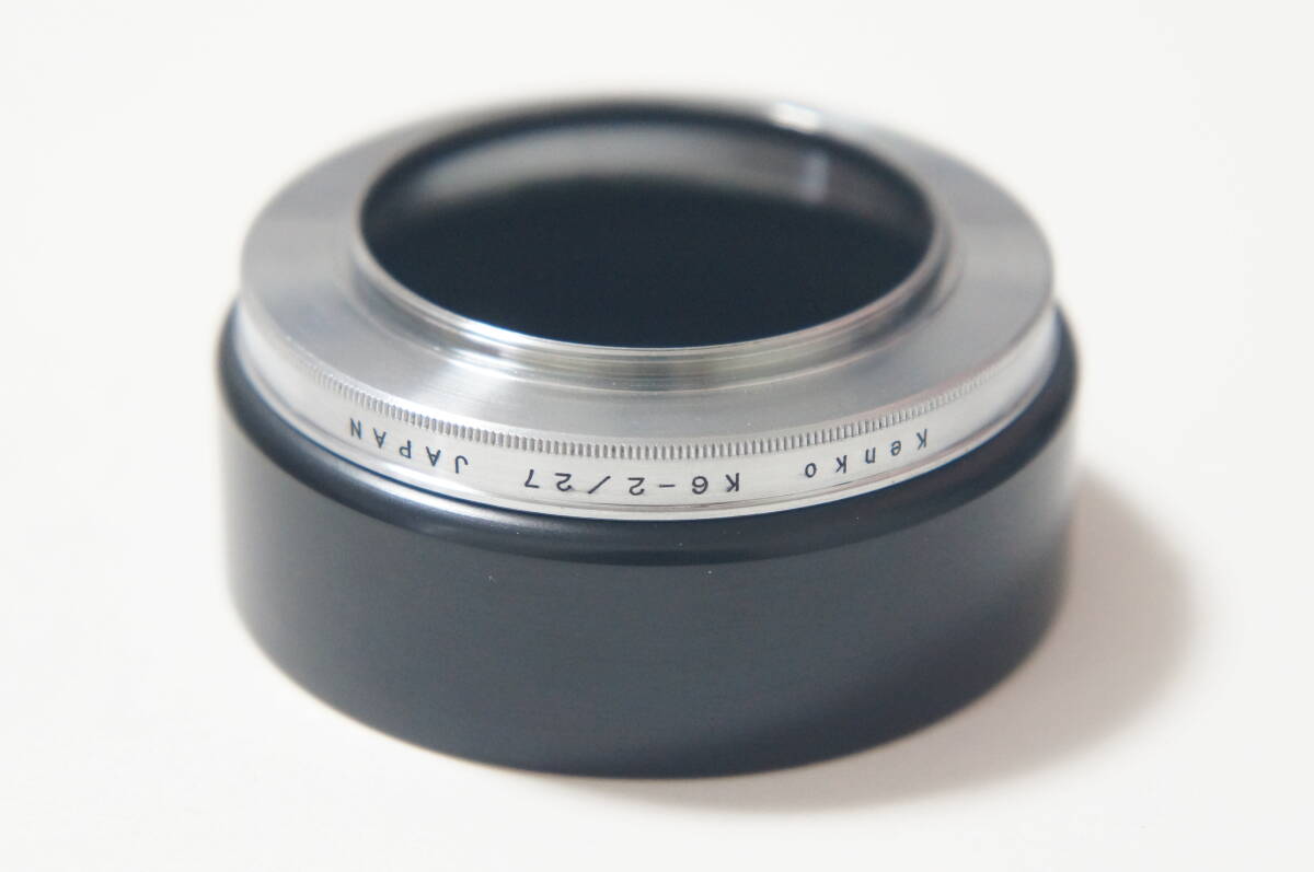 ★美品★[41mm ねじ込み式] Kenko Leica Summarit 50mm F1.5用メタルフード [F2962]_画像3