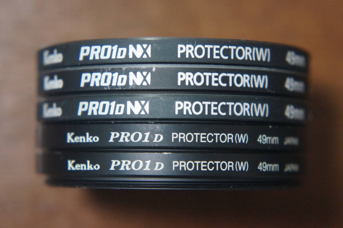 [49mm] Kenko PRO1D(NX) PROTECTOR(W) 保護フィルター 680円/枚_画像1