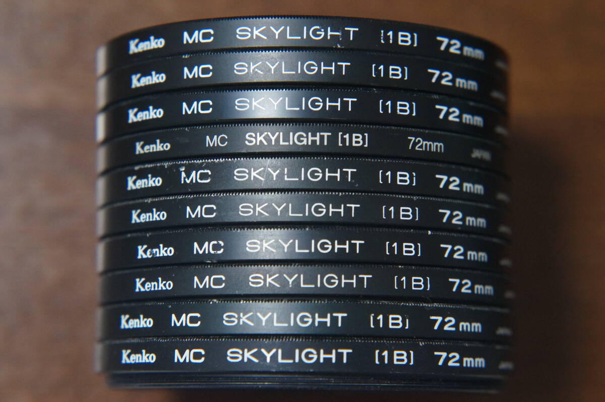 [72mm] Kenko MC SKYLIGHT 1B 保護フィルター 外観悪い 280円/枚_画像1