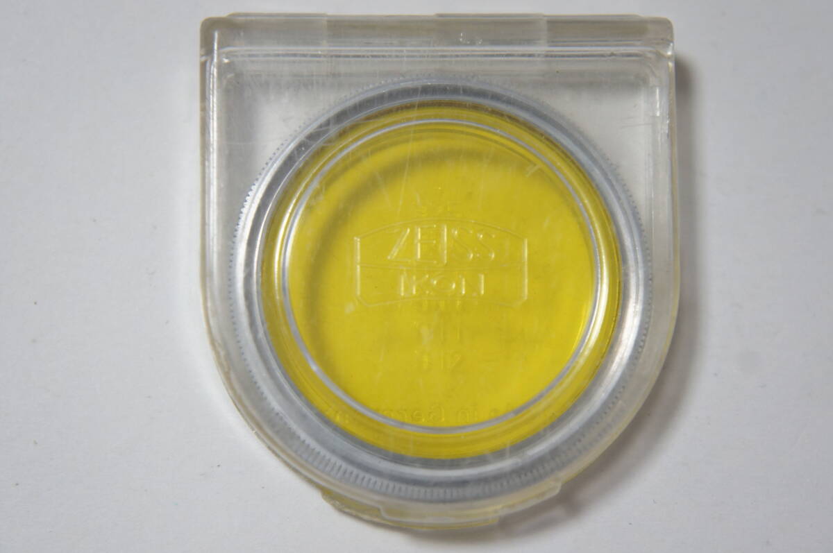 [40.5mm] Zeiss Ikon Stuttgart G 2x 354 カラーフィルター プラケース付 [F5791]の画像6