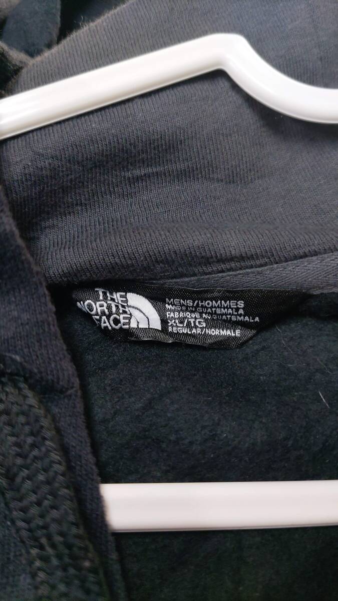 2017年製 00'S THE NORTH FACE ザ・ノースフェイススウェット スエットジップパーカーメンズXL 古着卸まとめブランドアウトドアパタゴニア_画像4