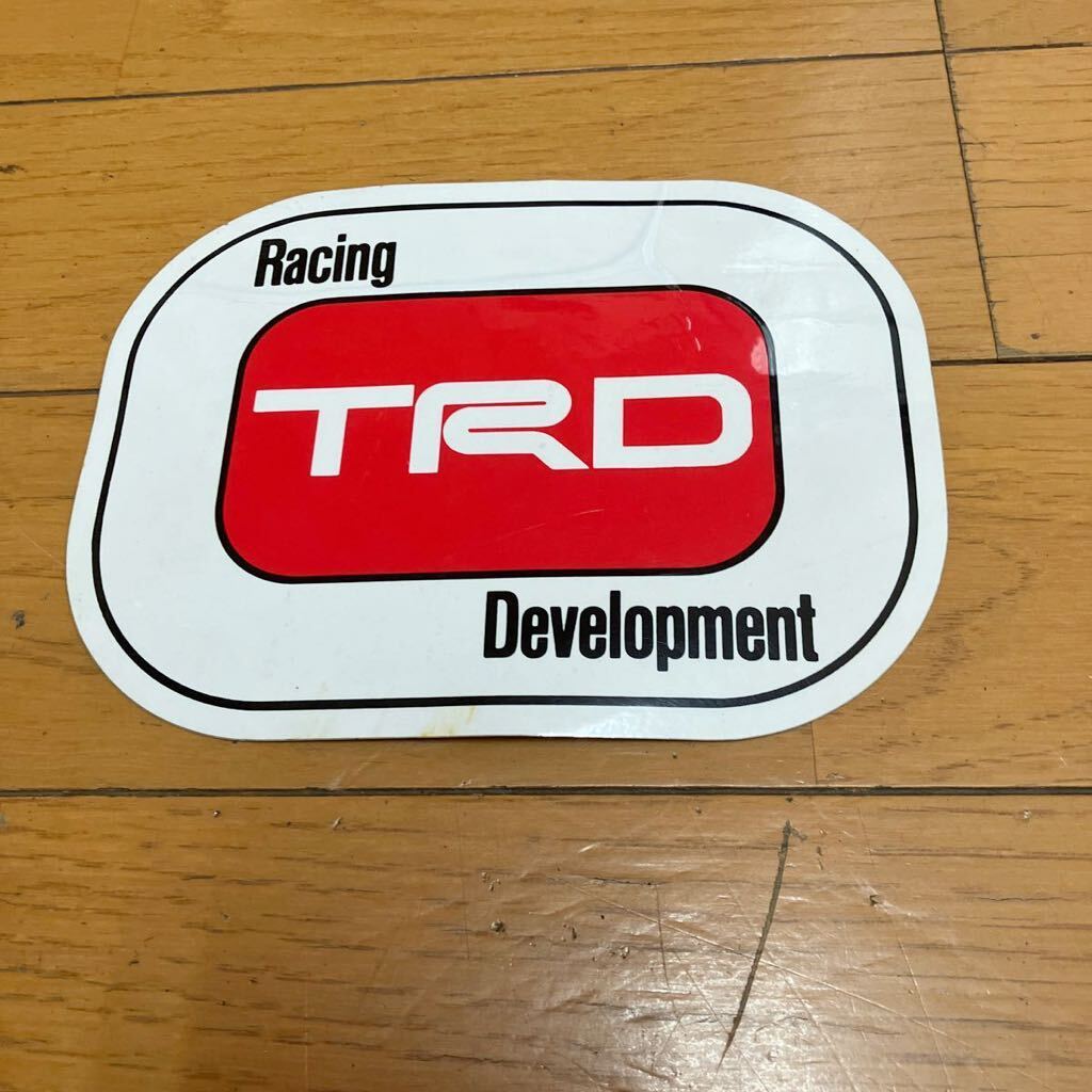 TRD racing ステッカー_画像1