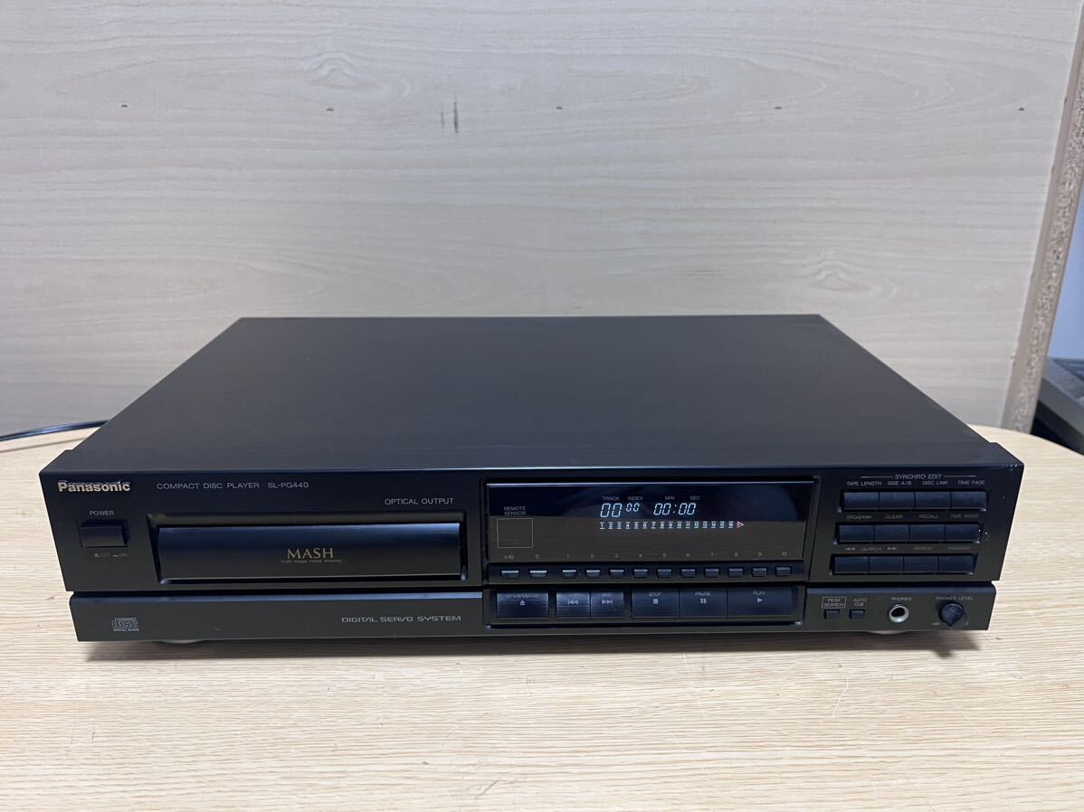 Panasonic☆CDプレーヤーデッキ☆SL-PG440の画像1