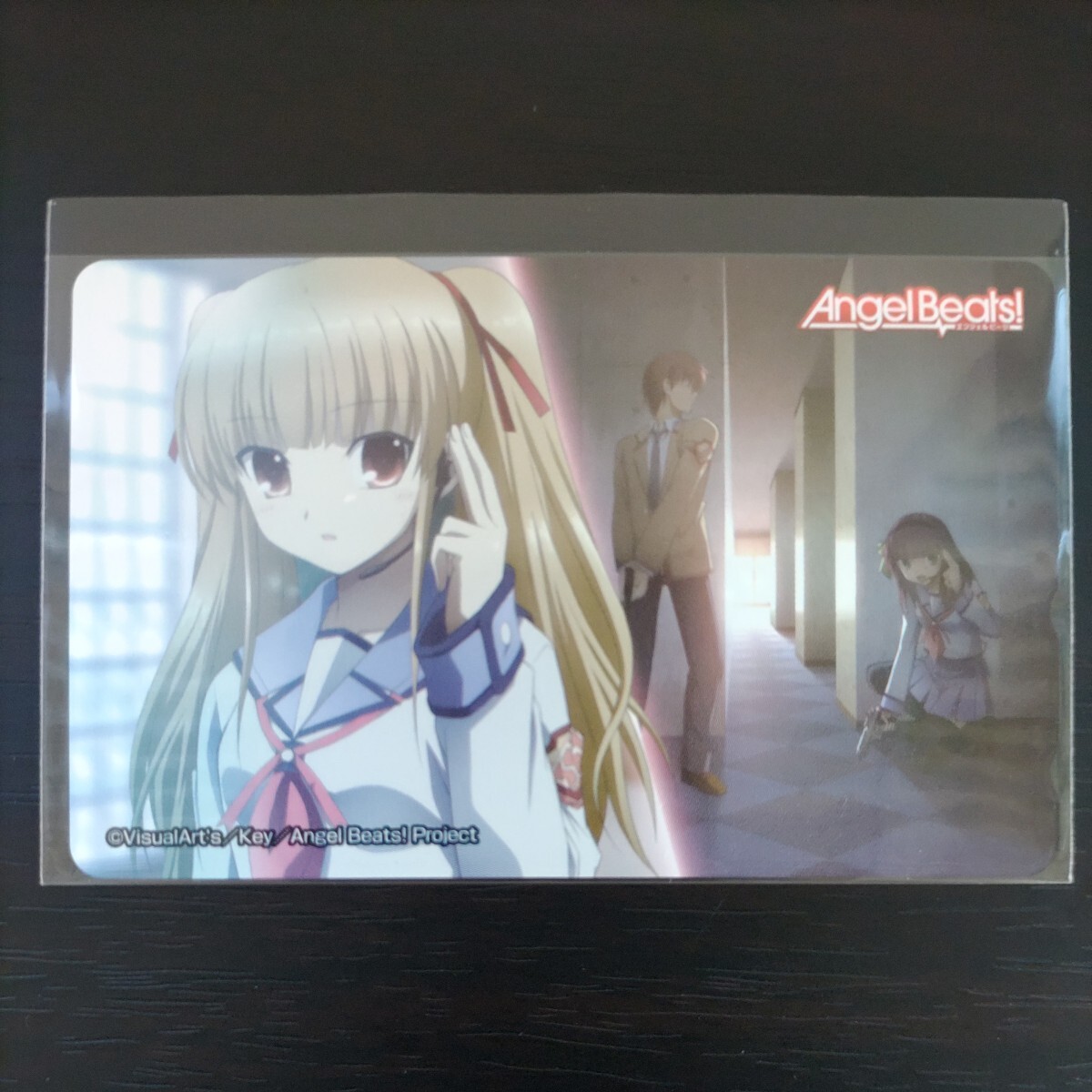 Angel Beats ! テレカ C 未使用品 エンジェルビーツ Key テレホンカードの画像1