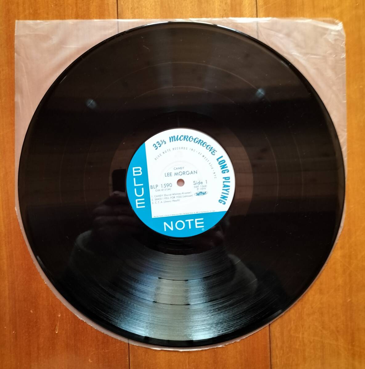 LP リー・モーガン Lee Morgan CANDY 1979年 国内盤【 美品 】_画像3