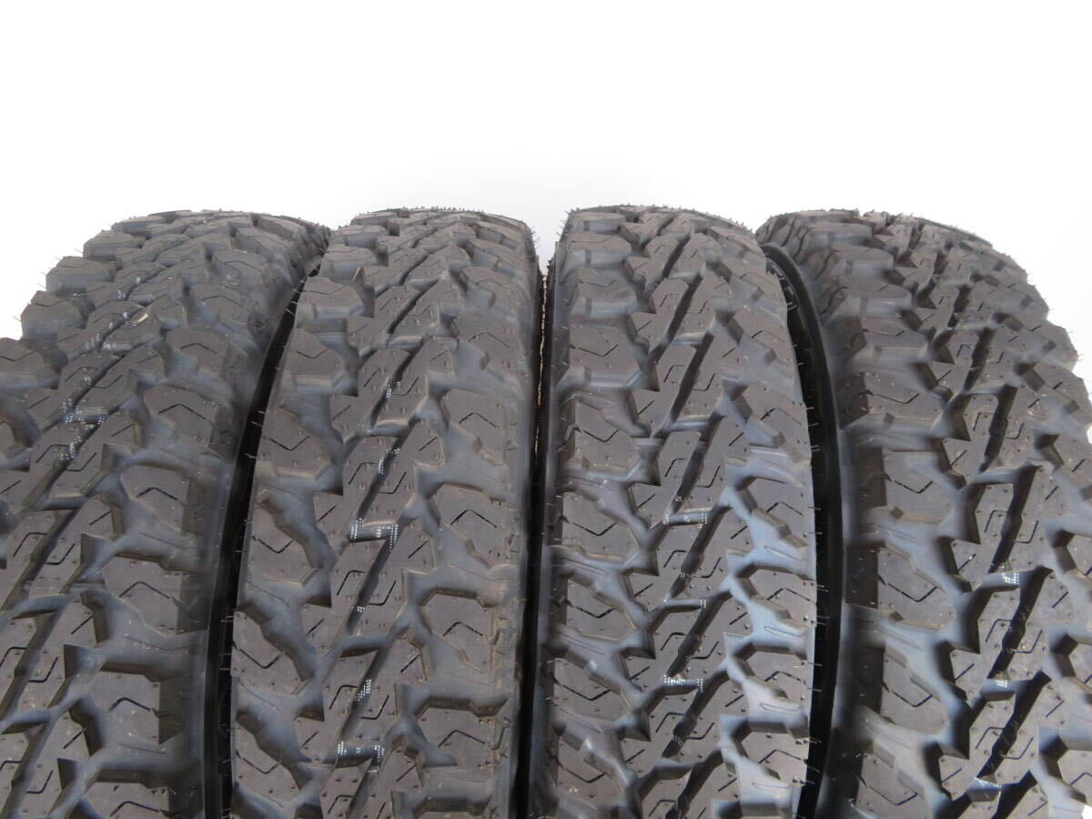 145/80R12 80R12 80/78N 12インチ ヨコハマ ジオランダー M/T G003 ケフィネスホイール 中古４本 ハイゼットの画像7