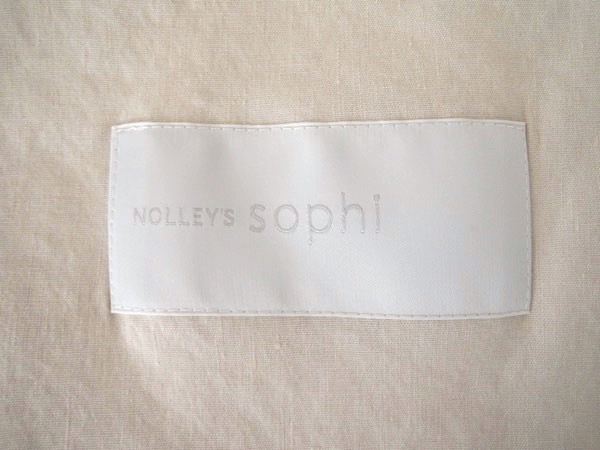 NOLLEY\'S Sophi Nolley's sofi-linen. стрейч двойной жакет перо тканый бежевый размер 36