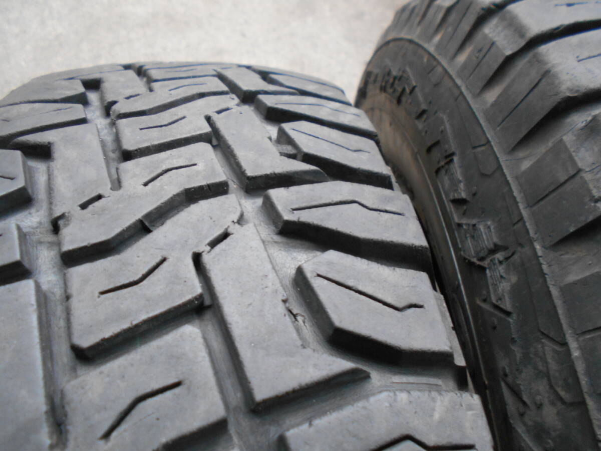 K640 195/80R15 195/80-15 195-80-15 中古4本 OPEN COUNTRY R/T_画像4