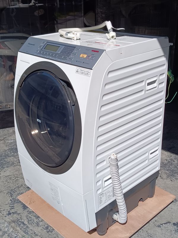 0306-002 used *Panasonic Panasonic NA-SVX870L heat pump drum type laundry dryer 11kg 2017 year made operation goods has confirmed receipt 