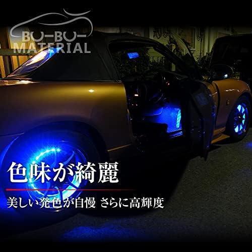 ★白ベース_ブルー★ 色が綺麗なLEDテープ ブルー 青 300 LED 白ベース 5m 12V 防水の画像3