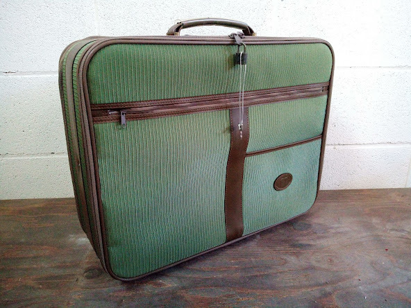 ◇スーツケース/旅行鞄 ハンドバッグ 布製 鍵付き トラベルケース