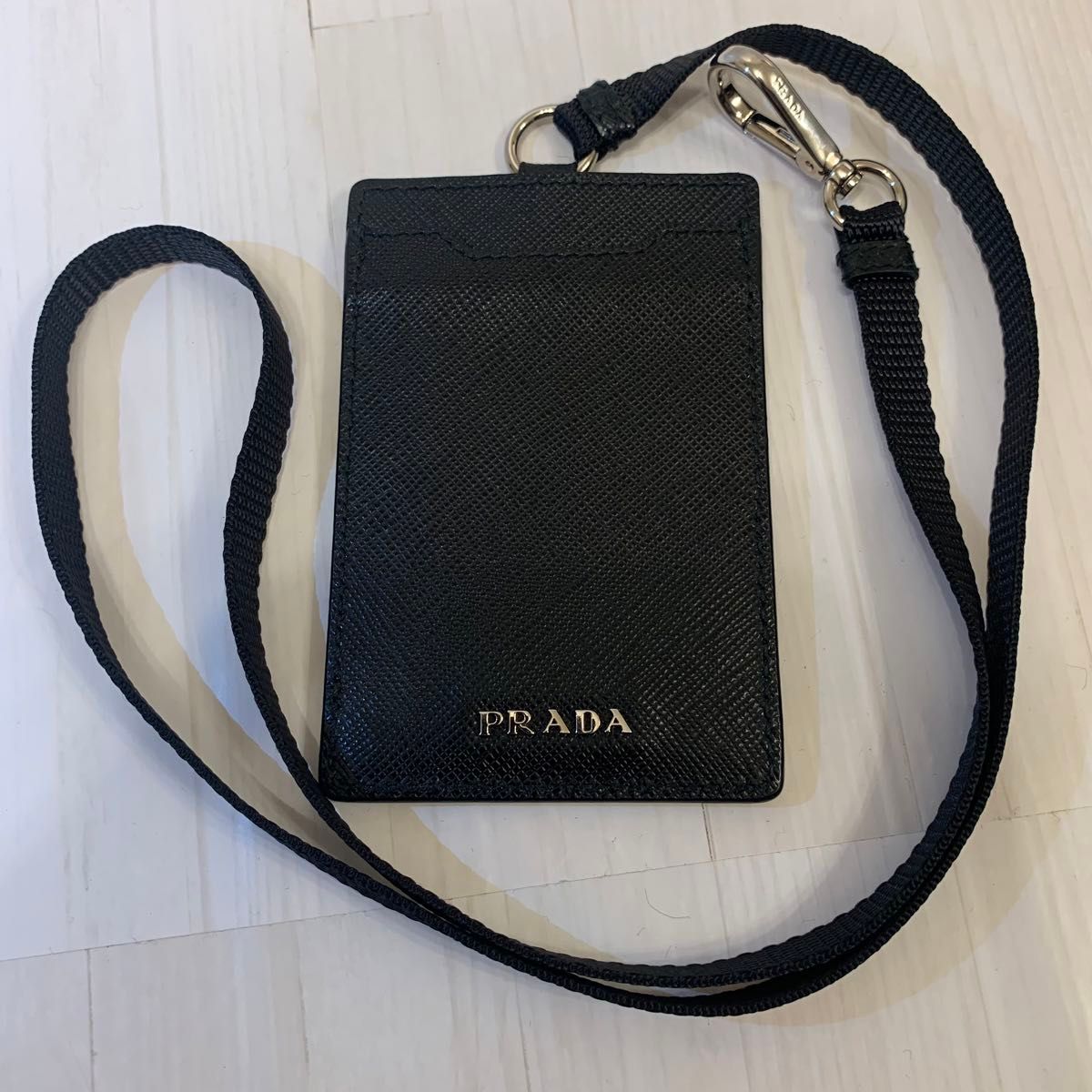 PRADA プラダ IDケース サフィアーノ レザー パスケース カードケース