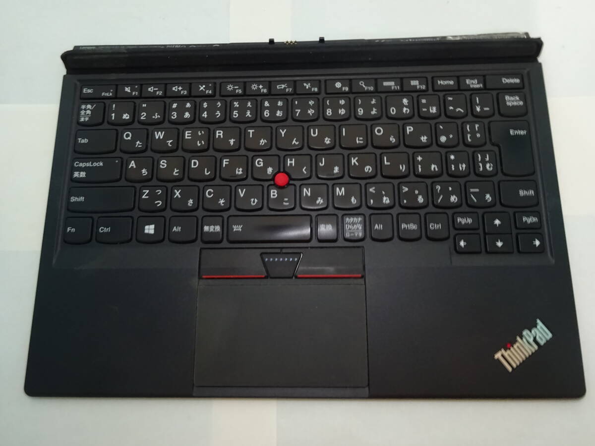 ThinkPad X1 Tablet Thin Keyboard COMPLIANCE ID:TP00082K1 клавиатура tekali, красный рамка-оправа вытертая краска, залысина есть ( изображен на фотографии ) не проверено Junk лот 