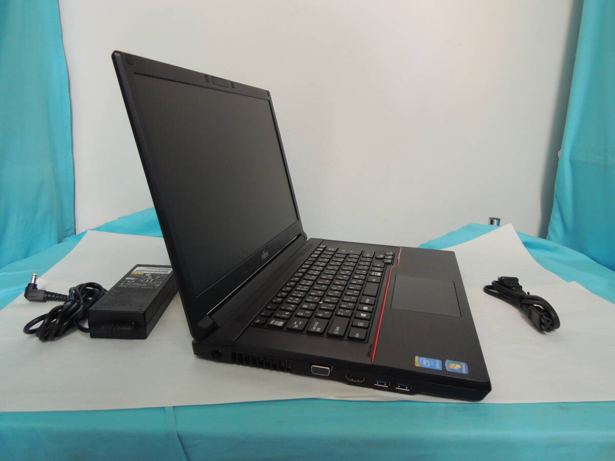 富士通株式会社 品名:LIFEBOOK A574/K 型名:FMVA08004 CPU:i5-4310M 2.70GHz 実装RAM:4GB HDD:320GB DVD-ROM 付属品:アダプタ ジャンク #2_品名:LIFEBOOK A574/K 型名:FMVA08004