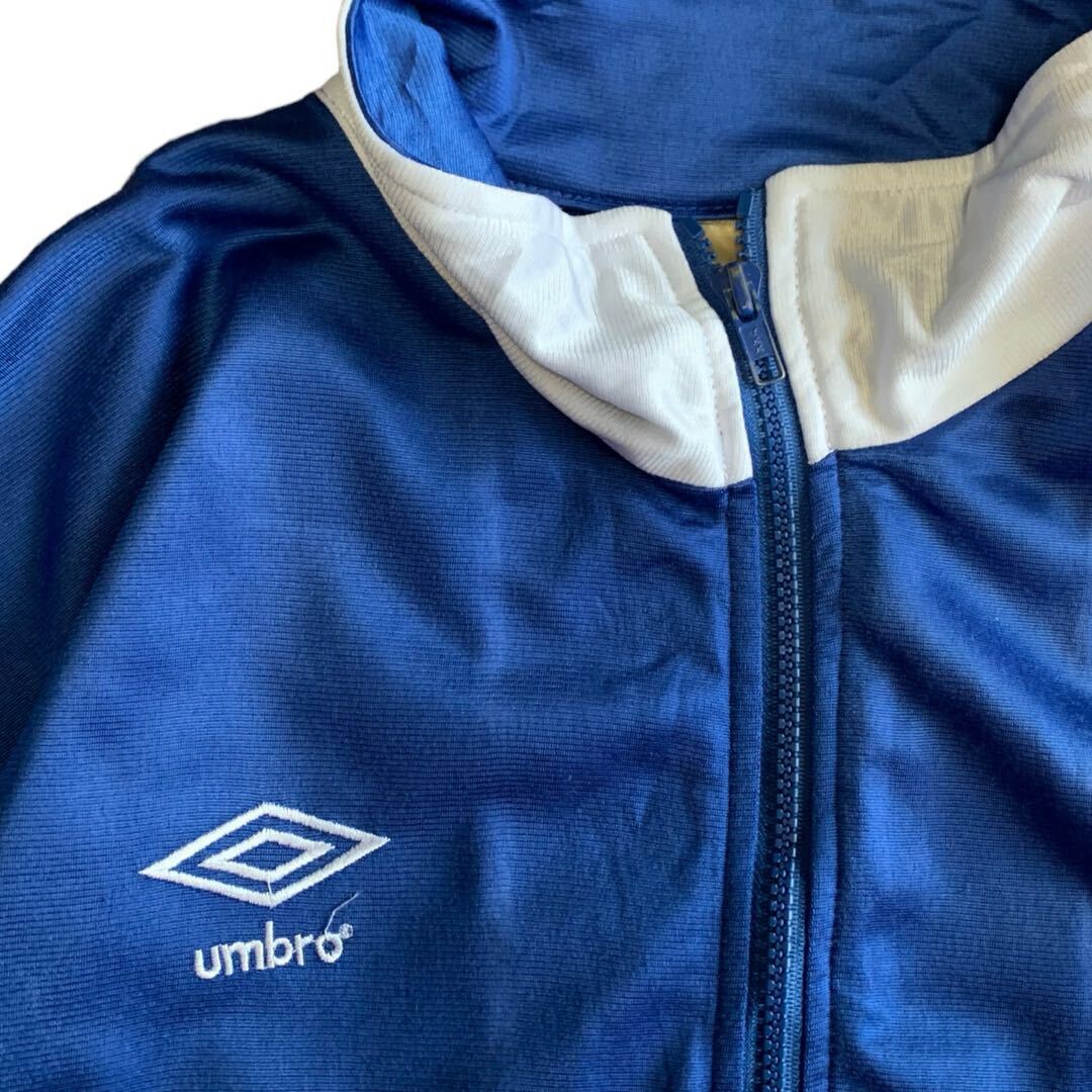 231028BRB44● 1990'S UMBRO TRUCK JACKET ビンテージ vintage アンブロ トラックジャケット ジャージ スポーツ ジップアップ ジャケット_画像4