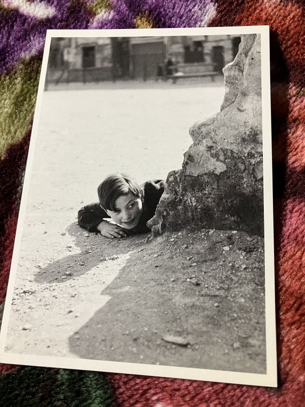 写真家ドアノー かわいい子供ポートレイト 4///アンティークバースデー誕生日プレゼント絵葉書の画像1