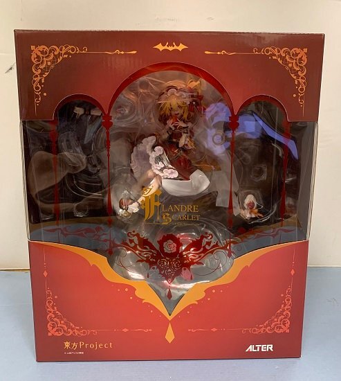 ■【開封品】フランドール・スカーレット 「東方Project」 1/8 PVC＆ABS製塗装済完成品　あみあみ限定