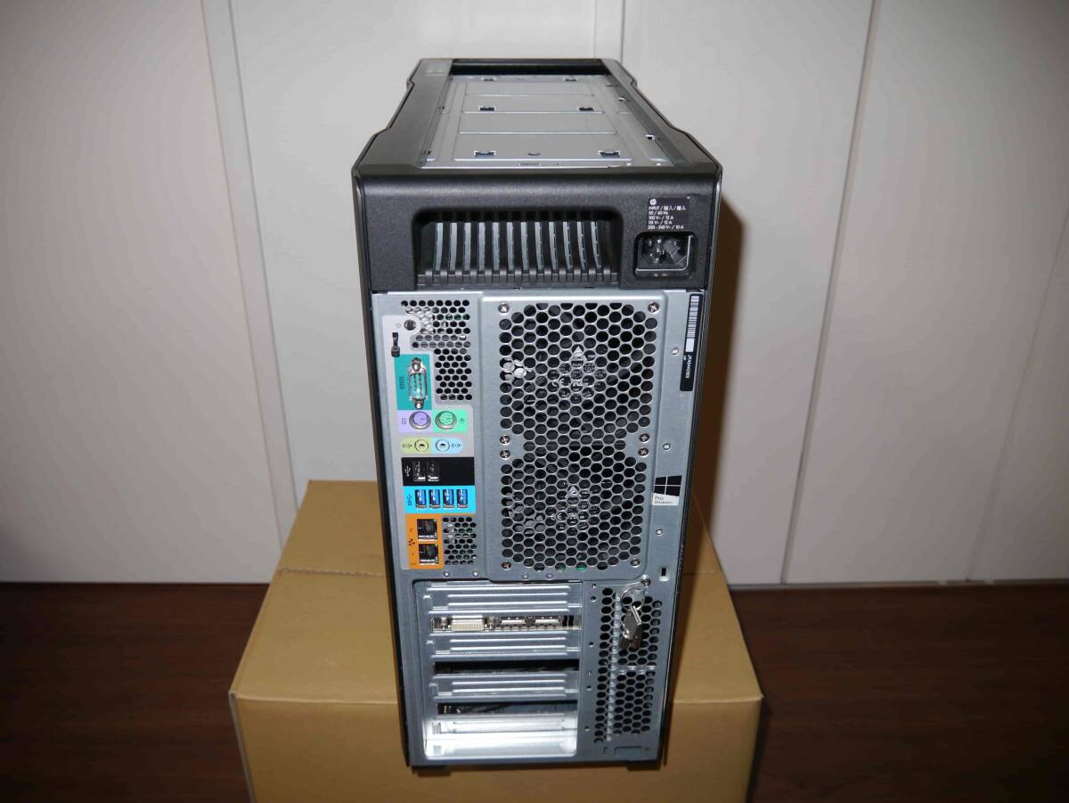 ★HP Z840(Xeon E5-2630 v3 2.40GHz(8コア/16スレッド) x2 32GB SSD 240GB Quadro K2000 Win 11 Pro)★の画像3