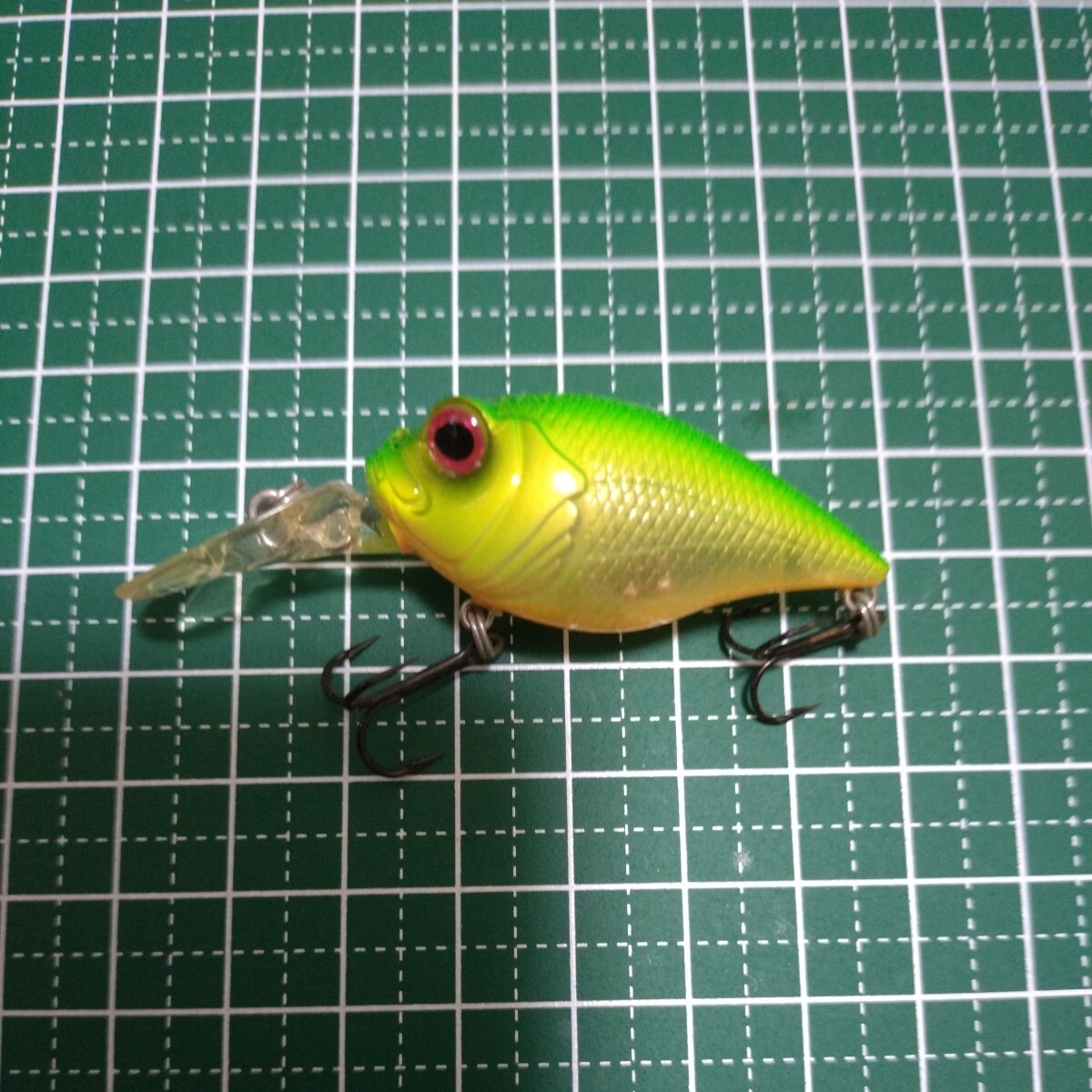 Megabass GRIFFON MR-X メガバス　MR-Xグリフォン　 1/4oz 2002 クラックライムチャート_画像2