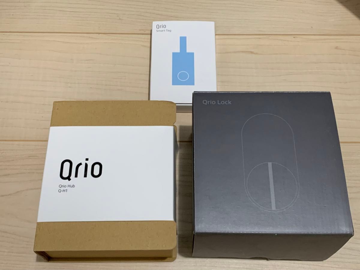 Qrio Q-SL2 QRIO LOCK　Qrio Hub Q-H1 キュリオ　ロック　キー　ハブ　Smart Tag タグ
