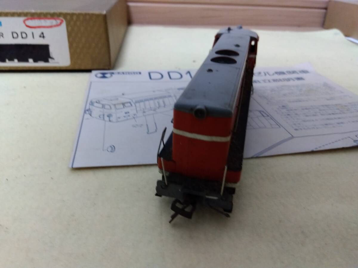  HO gauge ..DD14 construction finished kit brass diesel locomotive 