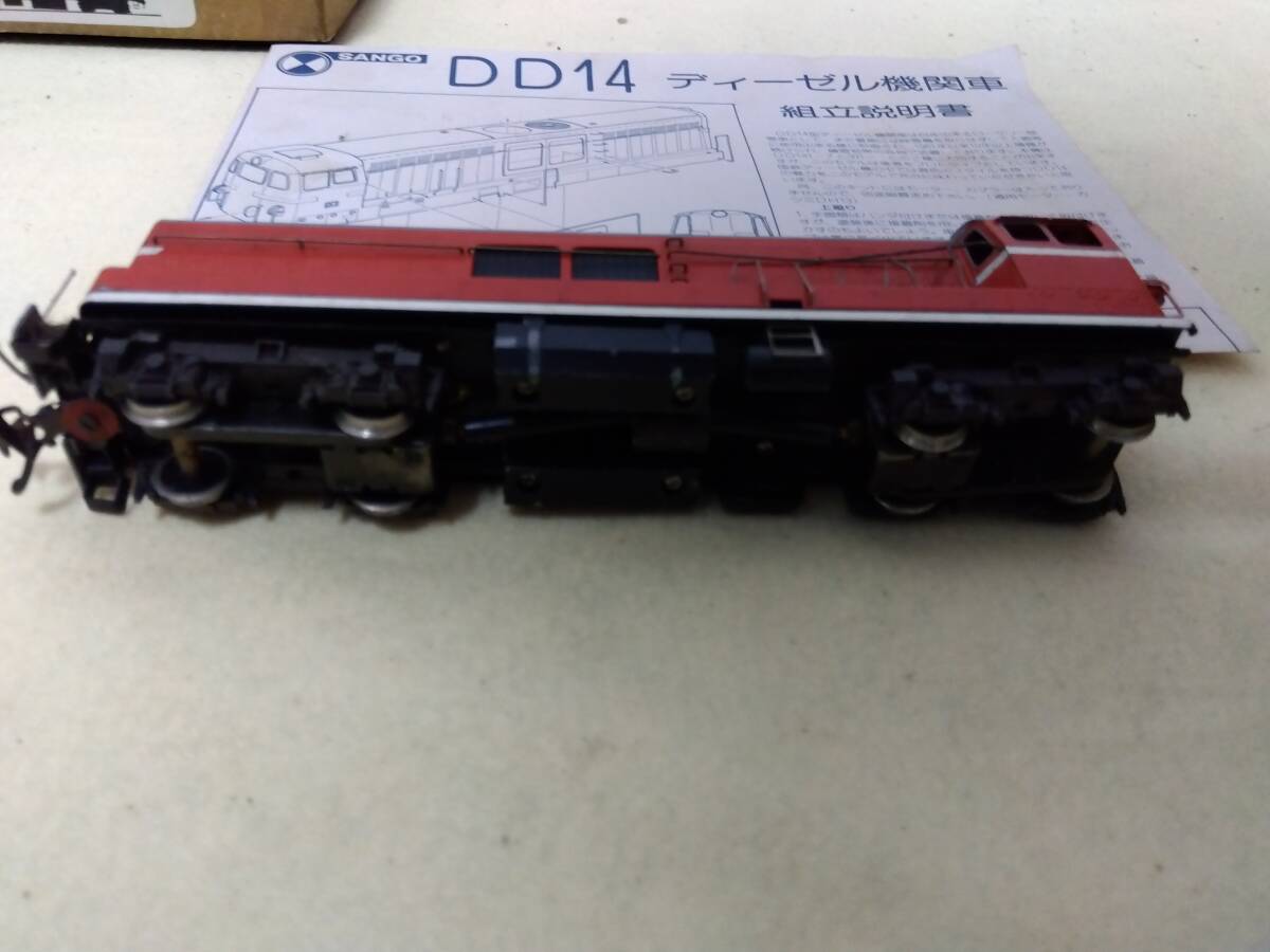  HO gauge ..DD14 construction finished kit brass diesel locomotive 