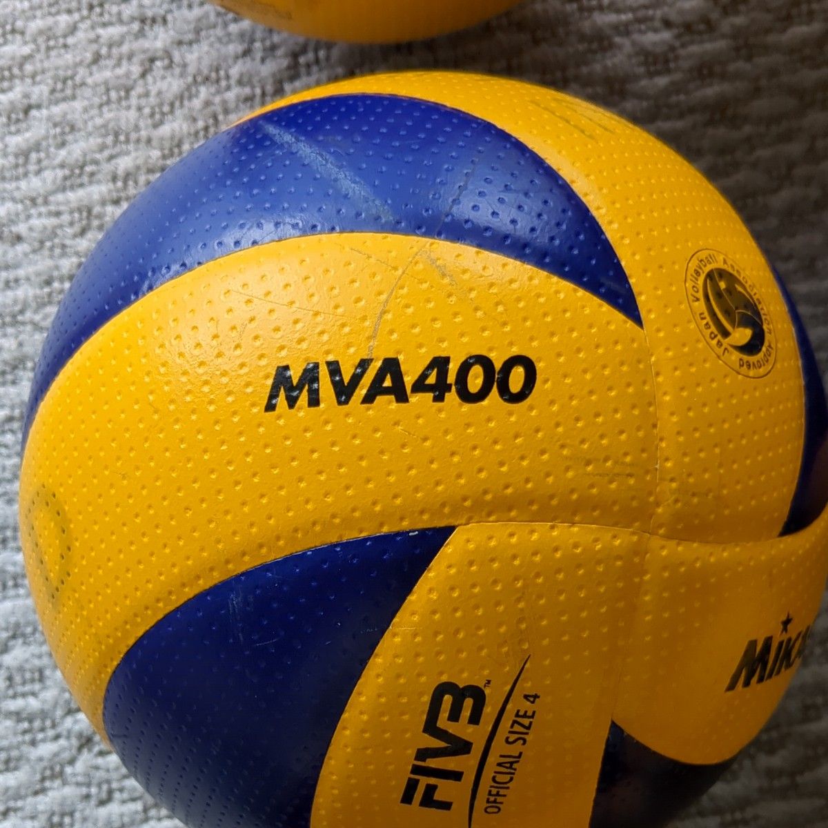 MIKASA バレーボール MVA400 中学・家庭婦人用 10球セット 中古 MIKASA バレーボール MVA400 中学・家庭婦人用 10球セット 中古