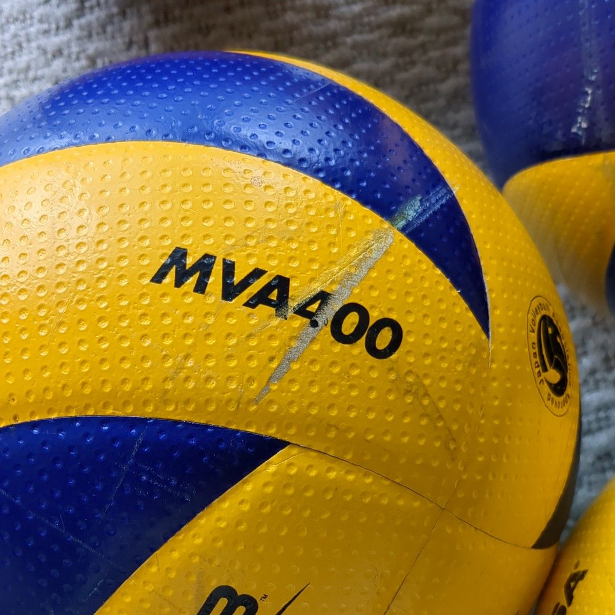 MIKASA バレーボール MVA400 中学・家庭婦人用 10球セット 中古良品 ミカサ