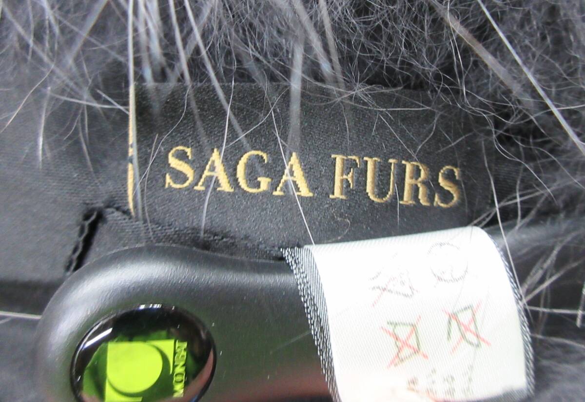 【ムーンバット】SAGA FURS ファーショール 　シルバーフォックス？？　　#148_画像5