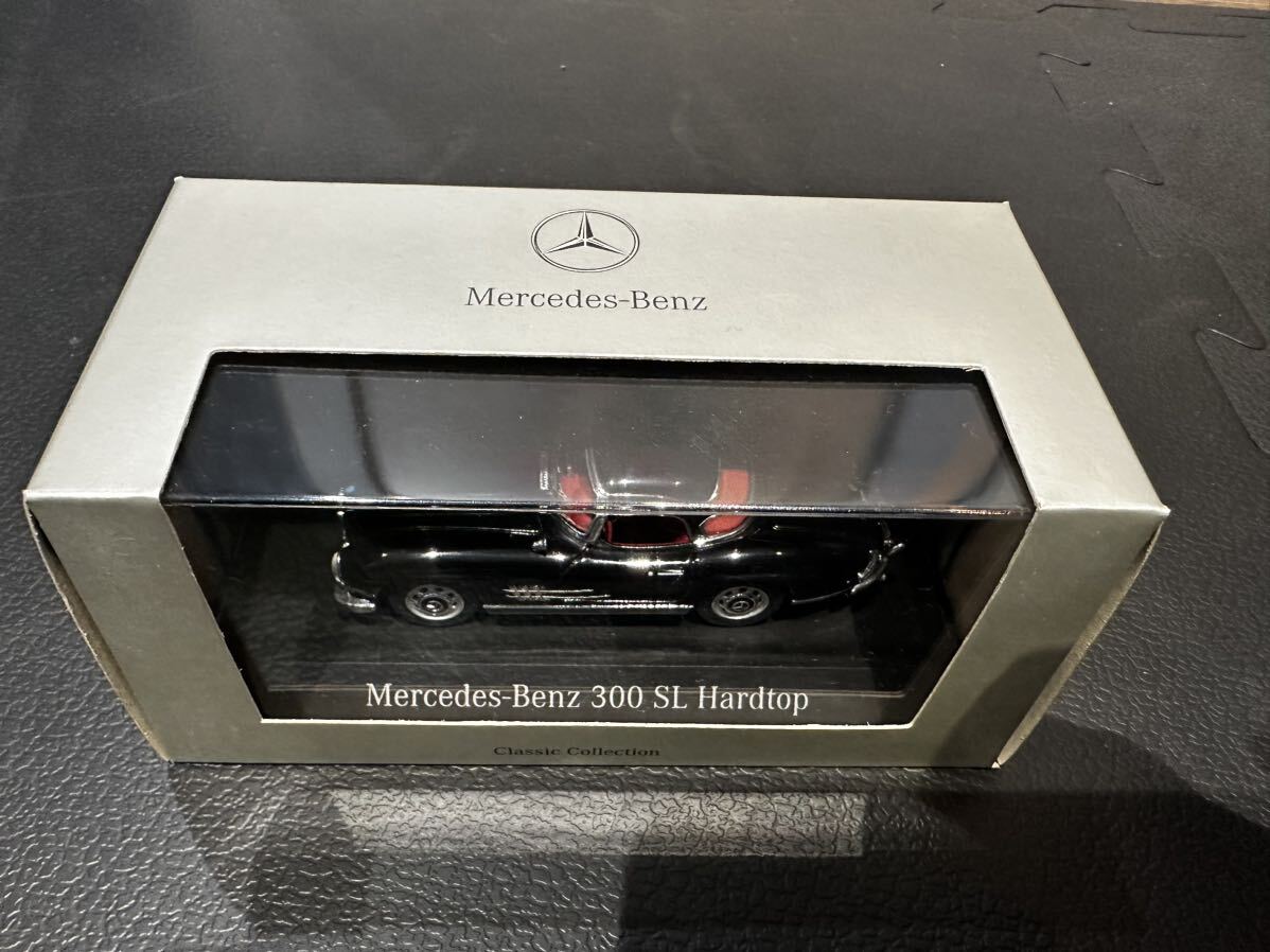 メルセデス・ベンツ ディラーモデル 1/43 Mercedes-Benz Classic Collection メルセデスベンツ 300SL Hardtop black/redクラシック_画像8