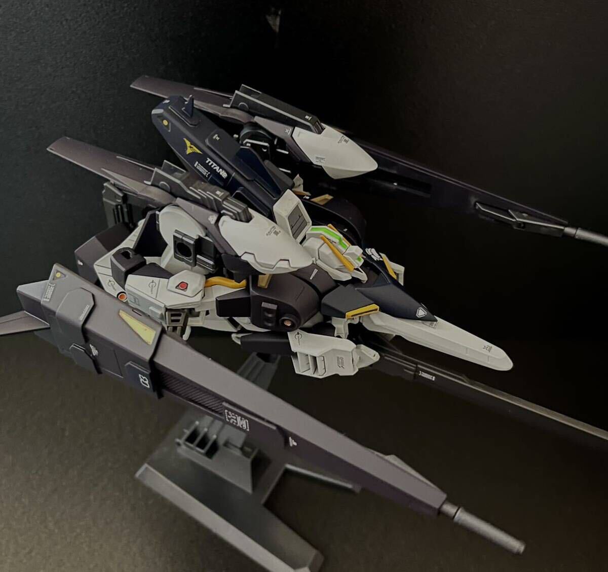 HGUC 1/144 プラモデルハイグレード ギャプランTR-5フライルー 全塗装 完成品_画像6