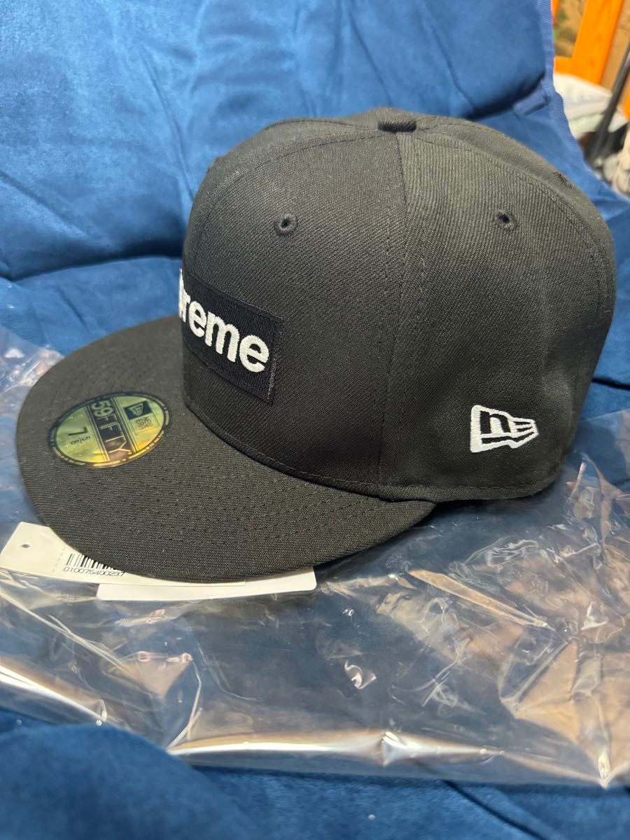 money box logo new era black 5/8