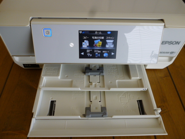 EPSON★エプソンEP－８０６AW★２０１３年製インクジェットプリンター複合機★ジャンク品_画像1