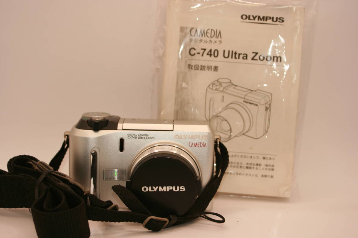 ★良品★ OLYMPUS オリンパス CAMEDIA C-740 Ultra Zoom D-0004