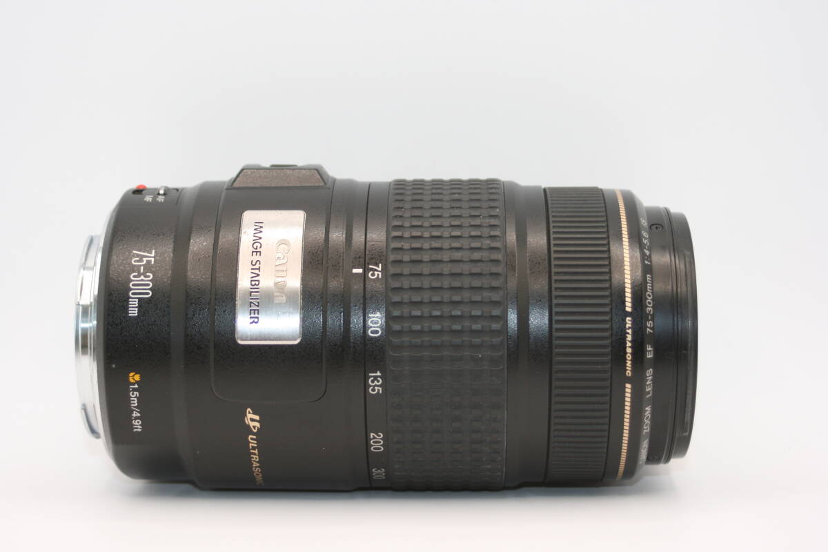 ★良品★ Canon キヤノン CANON ZOOM LENS EF 75-300mm F4-5.6 IS USM L-0143の画像5