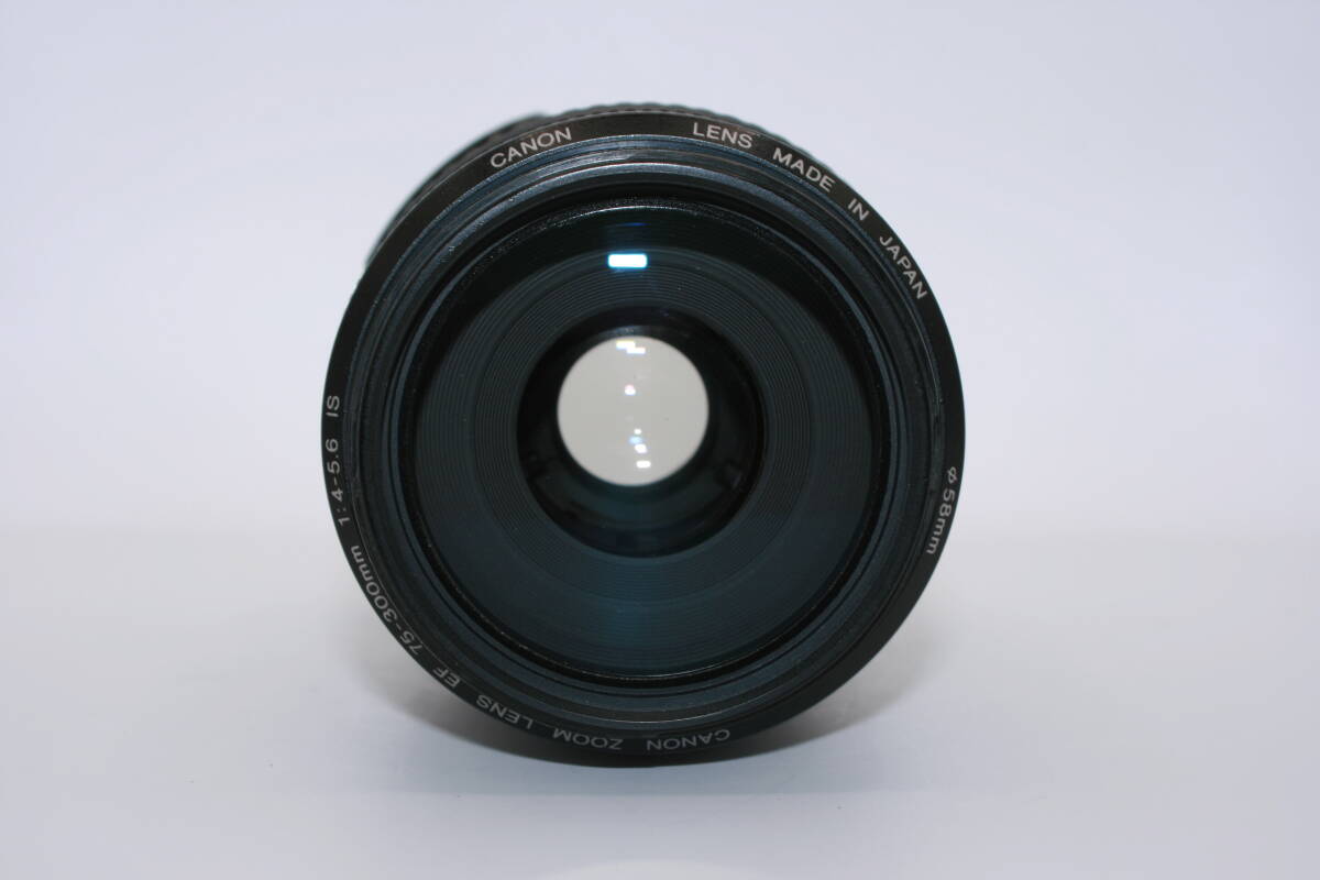 ★良品★ Canon キヤノン CANON ZOOM LENS EF 75-300mm F4-5.6 IS USM L-0143の画像3