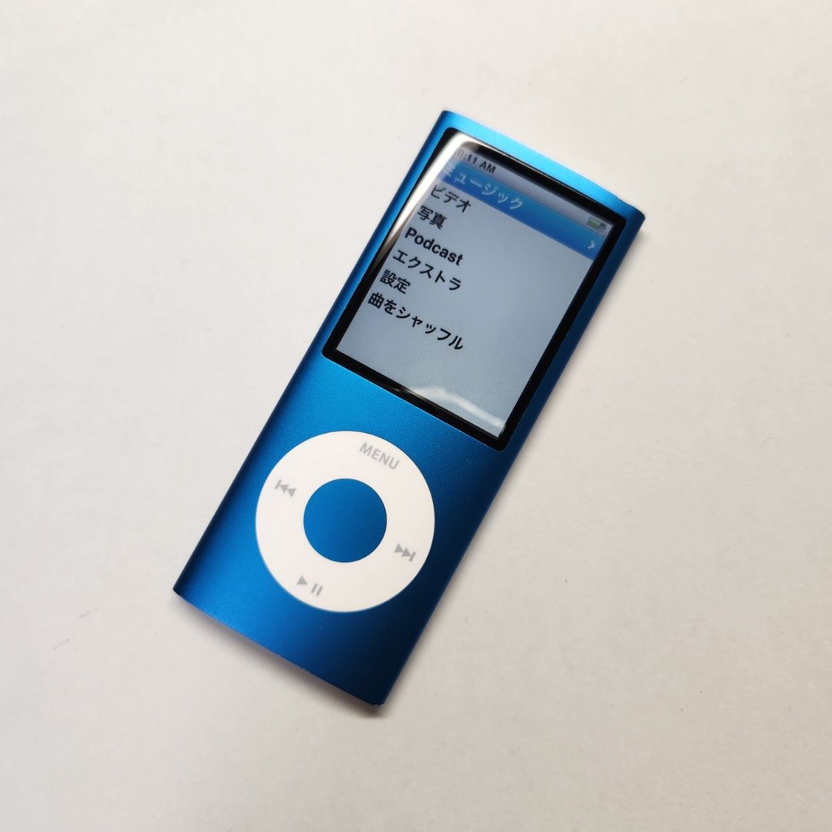 【ジャンク】 iPod nano 第4世代 8GB ブルー