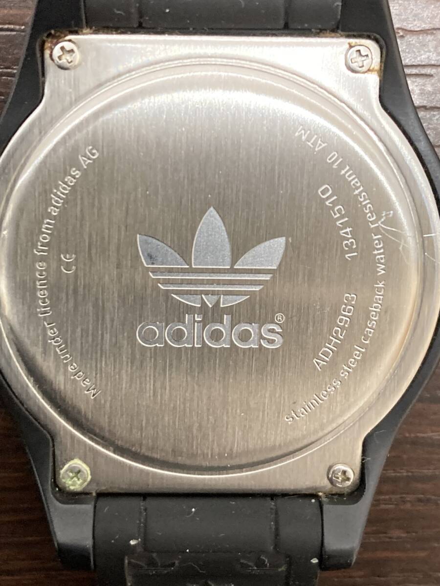 【♯6330】adidas　アディダス　ADH2963　メンズウォッチ　NEWBURG COLLECTION　テスターOK　動作確認未実施　箱説付_画像4